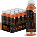 Clucor C4 Ultimate Ei-karbonoitu Nolla Sokerin energiajuoma, Esiharjoitus Drink + Beta Alanine, 12 Fl Oz (Pakkaus 12)