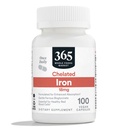 365 by Whole Foods Market, Chelated Iron 18mg, Vegan, 100 kapselia