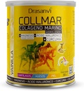 Drasanvi COLLAR Hydrolysed Collagen ja magnesiumia ja turmeeria 300g jauhe Vanilla Flavor - lihasten kasvua ja gluteeniton