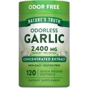 Nature's Truth Odorless Valkosipuli 2400 mg ... 120 Softgels...