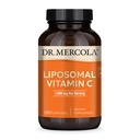 Tri. Mercola Liposomal C-vitamiini - aivot, sydän, silmät ja immuuni tuki - Tarjoaa 1000 mg Biosablet C-vitamiinia - ei-GMO, Gluteeniton & soijaton - 180 kapselia (90 tarjoilua)