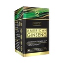 Actif American Ginseng - 100% Aito 10-vuotias ginseng, ei-GMO, 500mg - Made in USA