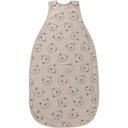 Woolino Merino Wool and Organic Cotton Ultimate Baby Sleep Sack - 4 Season Baby Wearable Blanket - Two-Way Zipper Säädettävä makuupussi - Universal Size (2-24 kuukautta) - Teddy Bear