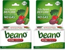 Beano Extra Strength, Gas Prevention & Dgestive Enzyme Supplement, 30 lukua (pakkaus 2)