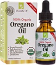 Oregano Oil Organic Liquid Drops - 100% Pure & Laimentamaton - USDA-Certified Organic (1 oz) 75% Carvacrol - kasvanut Espanjassa - Immuuni Support Supplement Oil of Oregano.