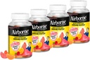 Ilmassa 750 mg C-vitamiinia Immunosupport Supplement Gummies for Adults, Assorted Fruit Flavor, Gluteeniton Crafted Blend with Powerful Antioxidants Vitamiinit C & E, 42 Gummies (4 pakkaus)