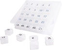 30 päivän pilleri organizer, kannettava pilleri puristaa auki, suuri kerran päivässä matkustaa, kuukausittain vitamiinit, lääketiede, lisäravinteet (Clear)