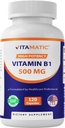 Vitamaattinen B1-vitamiini (tiamiini) 500 mg, 120 kapselia