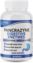 Arymar Pancrazyne Probiootit, Dgestive Enzymes with Amylase, Protease, Lipase & Lactobacillus, Gut Health & Digestive Support Supplement, 60 kapselia