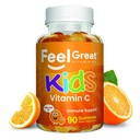 Lapset C-vitamiini Gummies Pureskeltava Immuuni puolustus . Kasvi-Based, Gluteeniton...
