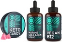 WILD POLTTOAINE Keto Gummies, Marine Collagen ja Vegan B12 Wellness Bundle