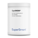 Supersmart OptiMSM (patentoitu ja korkea puhtaus kaava) - metyyli-sulfonyyli-metaani MSM Jauhelisä Vegaani & gluteeniton - 200 g