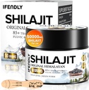 Shilajit Hartsi, Shilajit for Men & Women, Shilajit Organic - 600 mg Potency Gold Grade, jossa 85+ Trace Minerals, Fulvic & Humira Acid, for Stamina, Immuniteetti & Vahvuus, 83 Servings (50g)
