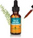 Herb Pharm Certified Organic Wild Cherry Bark Liquid Extract hengitysteiden tuki - 1 Ounce (DWCHER01)