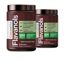 CocoaVia Cardio Health Cocoa Powder, 60 tarjoilua, 500mg Cocoa Flavanols, Support Heart Health, Boost Typpioksidia, Parantaa verenkiertoa, energia, Preworkout, Vegan, Tumma suklaa cacao