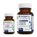 Metageenit D3-vitamiini 10 000 + K (60 Softgels) & UltraFlora Täydellinen naisten probiootti (30 kapselia) - Immuuni, Bone & Heart Health Support - Aids Ruoansulatuselimistö