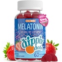 Melatoniini uni tuki Gummies (60 kreivi) Mansikka auringonlasku Creme Maku Chews 2,5 mg per gummy uni täydentää lapsille ja aikuisille ... Lisävaruste nopeampaa ja pidempi uni