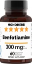 Benfotiamiini 300 mg - 60 Veg-kapselia