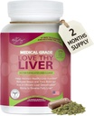Liz Cruz Love Thy Liver - Liver Cleanse Detox & Repair, Liver Supplements Enzymes, Yrtit, & ravintoaineet, Liver Health Supplement Veggie Capsules, 60 Counts