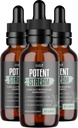 PotentStream Drops - Alkuperäinen Formula, Natural Liquid Supplement kasviuutteet 100% Natural, valmistettu USA, 3 kuukauden tarjonta