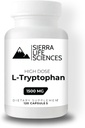 1500 mg suuri annos L- Tryptofaani Max helposti nielaisevissa kapseleissa