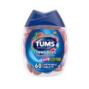 TUMS Chewy Bites Antasidit tabletit purtavaa närästystä ja happo ruoansulatushäiriöt helpotusta, valikoituja Marjat - 60