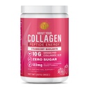 Peptide Energy Collagen Powder Hiukset, kynsi, iho, tyyppi I & III, kofeiini energia, C-vitamiini, biotiini, hyaluronihappo, nollasokeria 8,92 oz (Strawberry Margarita)