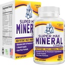Super-MAX Multimineral Supplement (Iron Free) Multiminerals ... High-Potency MultiMineral Supplements (All-in-1) Minerals Formula ... Mineral Complex 1-Kuukauden toimitus 60 tablettia