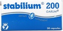 Nutricology Stabilium 200 - Natural Sleep Aids for Aikuinen, Stressiapu lisäravinteet, Sleep Support, Kalaöljy, A-vitamiini, B6-vitamiini, unilääkkeet - 30