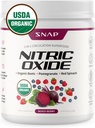 Snap Lisäravinteet USDA Organic Beet Root Powder, 3-in-1 Typpioksidi täydentää, Tuki Terve Verenpaine ja verenkierron, 250g (Mixed Berry)
