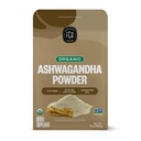 FGO Organic Ashwagandha Root Powder, 16oz Resealable Bulk Bag, Ei-GMO, Intian Ginseng, Withania Somnifera, Lähde Intiasta (Pakkaus 1)