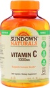 Auringonlaskun C-vitamiini, 1000 Mg, korkea teho, 300 kreivin pullot