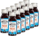 TEAONIC Minun aivoni Mojo: Focus Wellness Shots - USDA-sertifioitu Vegan Formula Ginkgo Biloba, Inkivääri, Turmeric - 12 pullot x 2 Fl Oz Jokainen - Gluteeniton, ei-GMO