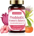Prebiootit ja probiootit naisille ... emätinprobiootit Blend, Natural Prebiootit, kasviperäisten tuki, edistää feminiini terveys ja intiimi tasapaino, poistaa emättimen Odors & pH Balance, 60 kapselia.