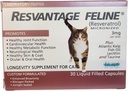 Feline - Resveratrol - Pitkäikäisyys täydentää kissat - 30 kapselia
