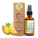 Organic Raw Bromelain Mist-Liquid Ananas Extract - Enhanced Potency 500 mg, lapsille ja aikuisille - Ruoansulatuskanavan, tulehdusreaktion ja parantava - ei-GMO - 60ml 120 päivän tarjonta