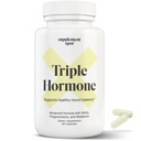 Luonnollinen Mielialatasapaino täydentää w/melatonin, DHEA & Pregnenolone - Formuloitu lisäämään energiaa miehillä ja naisilla (60 kapselia)