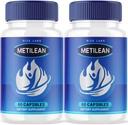 (2 pakkaus) Metilean painon menetys täydentää, Metilean Diteary Pillereitä Sulat Itsepäinen Belly Fat, Metilean Advanced Formula to Lose Pounds, Metilean Pastillas Arvostelut (120 kapselia)