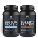 Ancient Nutrition Bone Broth Protein Powder, Chocolate, 40 tarjoilua + Bone Broth Protein Powder, Vanilla, 40 tarjoilua