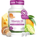 Zahler - Advanced D3-vitamiinia 5000 IU Softgels (120 kreivi) Kosher Kasvissyöjä Friendly D-vitamiinia immuuni tukea, luu, hampaiden ja lihasten terveys - Päivittäinen D3-vitamiini täydentää aikuisille - Easy Swallow V