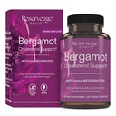 Varaus Kauneus Bergamot Cholesterol Tuki Resveratrol - Antioksidantti täydentää kardiovaskulaarista tukea & Heart Health - Vegan & non-GMO - 30 kapselia (30 palvelinta)