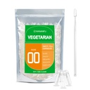 wananfun koko 00 Tyhjät kapselit Kasvissyöjä (1000 kreivi) Bundle Micro Lab Spoon, Tyhjennä Täytettävä kasvispilleri kapselit 00 tehdä omia lisäravinteita