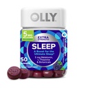 OLLY Extra Strength Unipurukumi, 5 mg melatoniinia, L-teaniinia, kamomillaa, sitruunarasvaa, unilääkettä, BlackBerry - 50