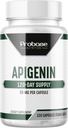 Ultimate Apigenin Capsules 50mg - ei-GMO, Vegan, Gluteeniton - 4 kuukauden tarjonta - kasviperäisten rentoutumista Tuki Formula