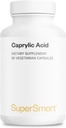 Supersmart Caprylic Acid Supplement 1350mg päivässä (alkaen MCT Oil) - Medium-Chain Triglyseridit Tyydytetty rasvahappo - Octane Acid ...