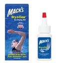 Mack Dry-n-Clear® Korvankuivausapu - Uimarit Korvatipat vedenpilaantuneille korville Uimisen jälkeen, Suihkussa, Sukellus ja Surffaus - 1 Fl Oz
