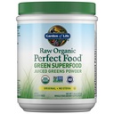 Puutarha Life Raw Organic Perfect Food Green Superfood Juiced Greens Powder - Original Stevia-Free, 30 Servings, Ei-GMO, Gluteenittomat Koko ruoka ravintolisä, alkalize, Detoksify, Energize