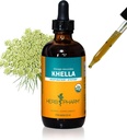 Herb Pharm Khella Liquid Extract hengitysjärjestelmän tukea - 4 Ounce