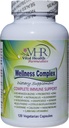 VHR Wellness Complex Immuuni Boosting Formula Echinacea, Goldenseal, Valkosipuli, Probiootit, Elderberry, Astragalus, Rypäleensiemen, Cayenne, Bioflavonoidit, Eleuthero, Inkivääri, VIT. C, Sinkki. 120 Veg caps