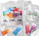 5000 mcg Real Lab-varmennettua Sulforaphane-lisäainetta + Elektrolyyttejä Powder Packets Celtic Salt 12 Elektrolyyttipakkausta